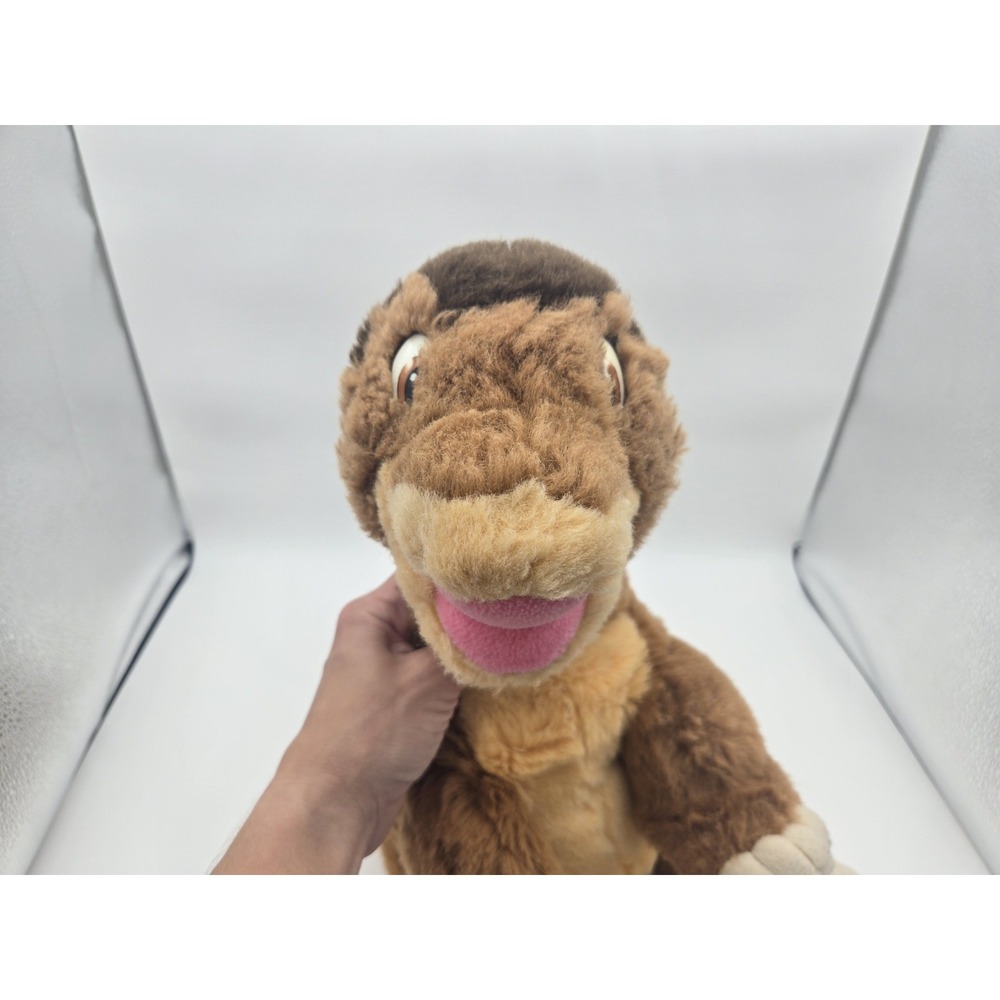 Vintage 1988 GUND Littlefoot Dinosaur 18" The Land Before Time Plush Stuffed Toy